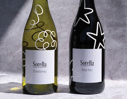 Sorella Wine Label Design