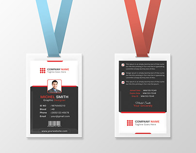 Business ID Card Design - Office Card Design