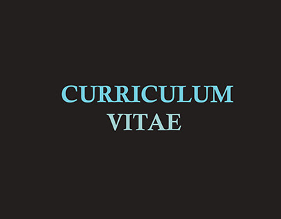 Curiculum Vitae