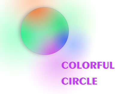 A colorful circle