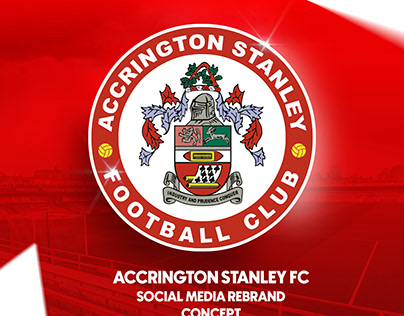Accrington Stanley FC Social Media Rebrand Concept