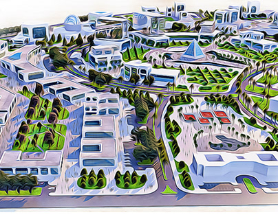 Airport City Project (Urban Design project)
