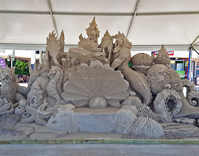 Gold Coast Sand Festival Main Sand Sculpture