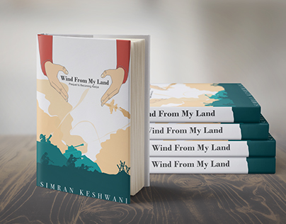 Wind From My land book cover design