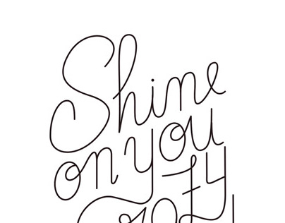 Shine on...