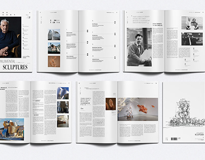 Architecture Magazine Layout Design