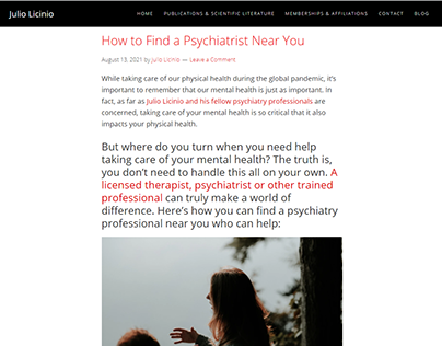 How to Find a Psychiatrist Near You