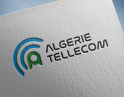 ALGERIE TELECOM : rebrand logo design (visual identity)