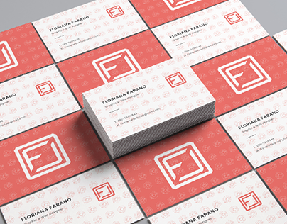 HELLO I'M FLO! | Business card design