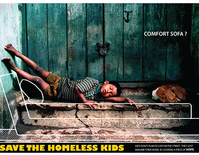 Advertisment. The poor kids