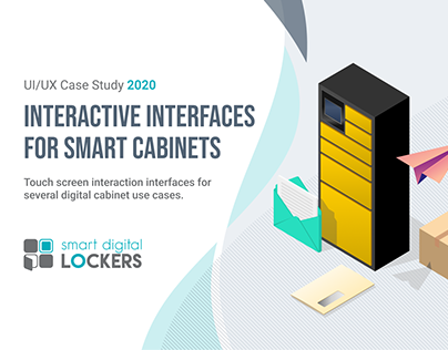 Smart Digital Lockers - interactive interfaces