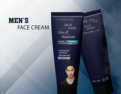 Face Cream Packaging Design