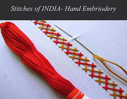 Stitches of INDIA- Hand Embroidery