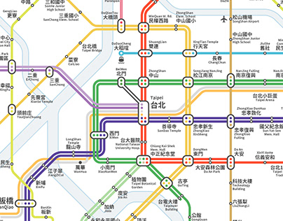 Taipei Metro Maps 2030 Version