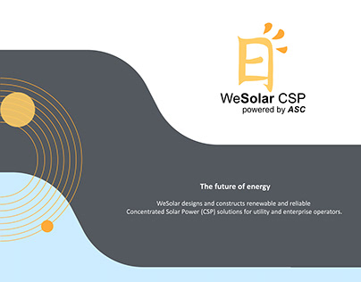 Explainer video | WeSolar CSP