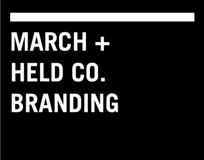 March + Held Co. Branding