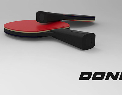 Table tennis Racquet- 3D modeling and Rendering