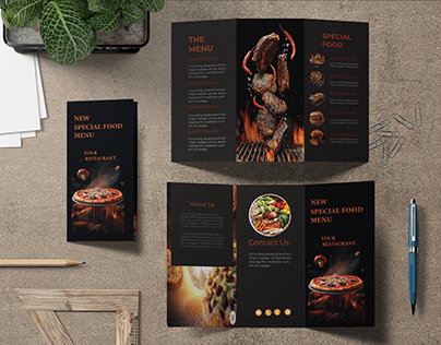 Project thumbnail - Food Brochure Design