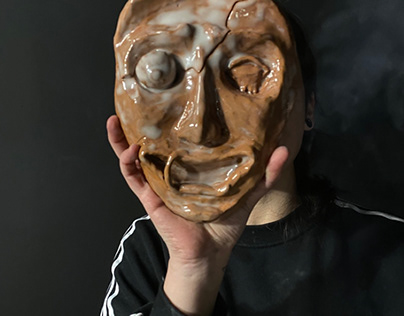 Greek theatre mask
