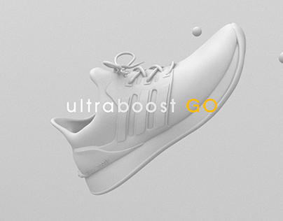 Adidas Ultraboost GO - Animation/Modeling 3D