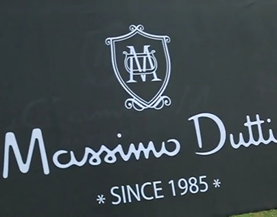 Ad for Massimo Dutti