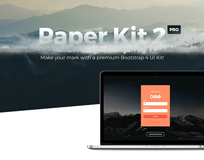 Paper Kit 2 - Premium Bootstrap 4 UI Kit