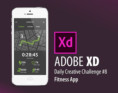 XD Challenge #8 Fitness App