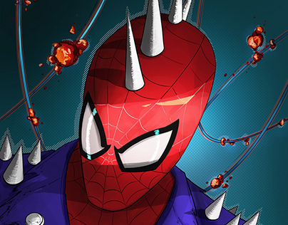 Spider punk fanart