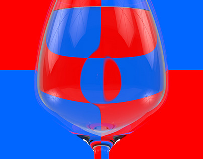 Wine Glass and Creative Refraction