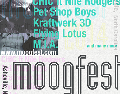 Moogfest Poster Designs