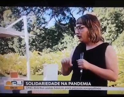 Grupo Pela Vidda no Bom Dia Rio (Globo)