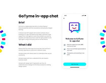 GoTyme in-app chat