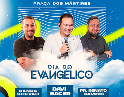 Flyer Dia Do Evangélico (Evento Gospel)
