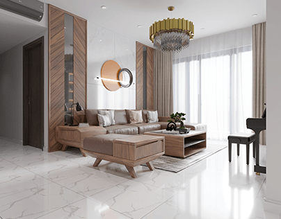Apartment Interior by Gerald