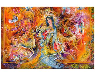 persian art painting