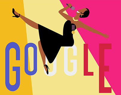 Doodle Google for Josephine Baker