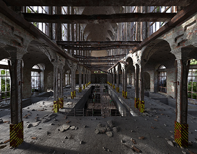 PROGETTO D'ESAME, Disused factory.