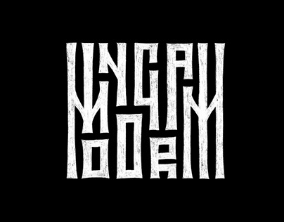 design monogram logo, typography tattoo, initial letter