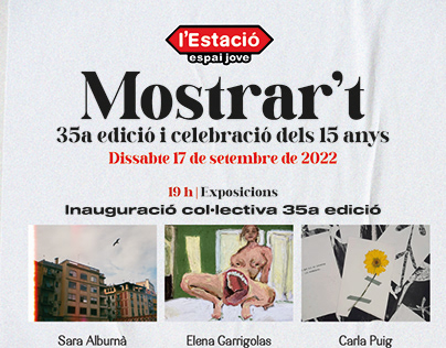 35a Edició Mostrar't | Estació Espai Jove - Girona