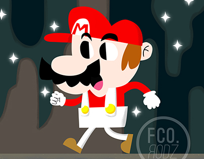 Ilustraciones Mario bros