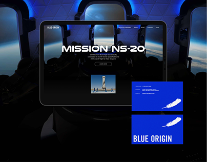 BLUE ORIGIN| Corporate website redesign