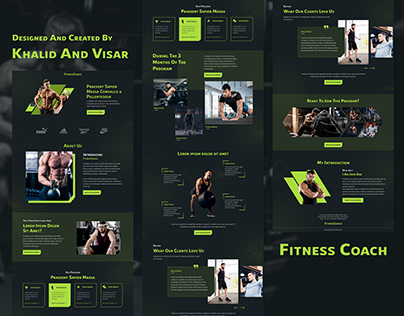 Fitness Coach Website