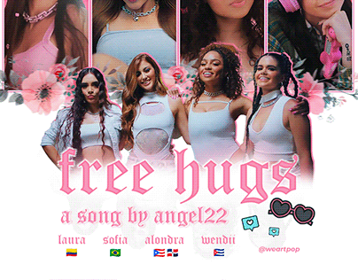 Free Hugs by Angel 22 - Fan made Poster