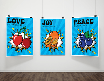 Fruits of the Spirit (POP ART POSTERS)