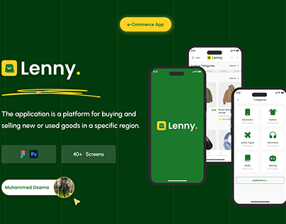 Project thumbnail - Lenny. (e-Commerce App)