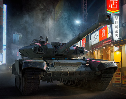 Armored Warfare - Chinese street