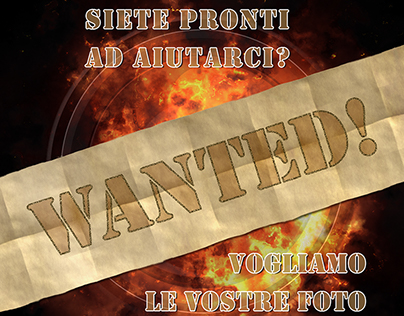 Pro Loco Rocca Sinibalda - "Wanted" Flyer