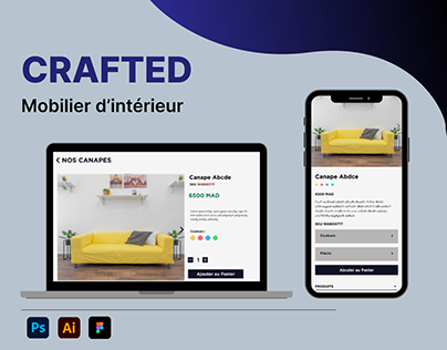CRAFTED Mobilier d'interieur WEBSITE