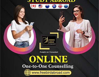 Get Online Counselling, for Study Abroad.