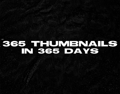 365 thumbnails 365 days